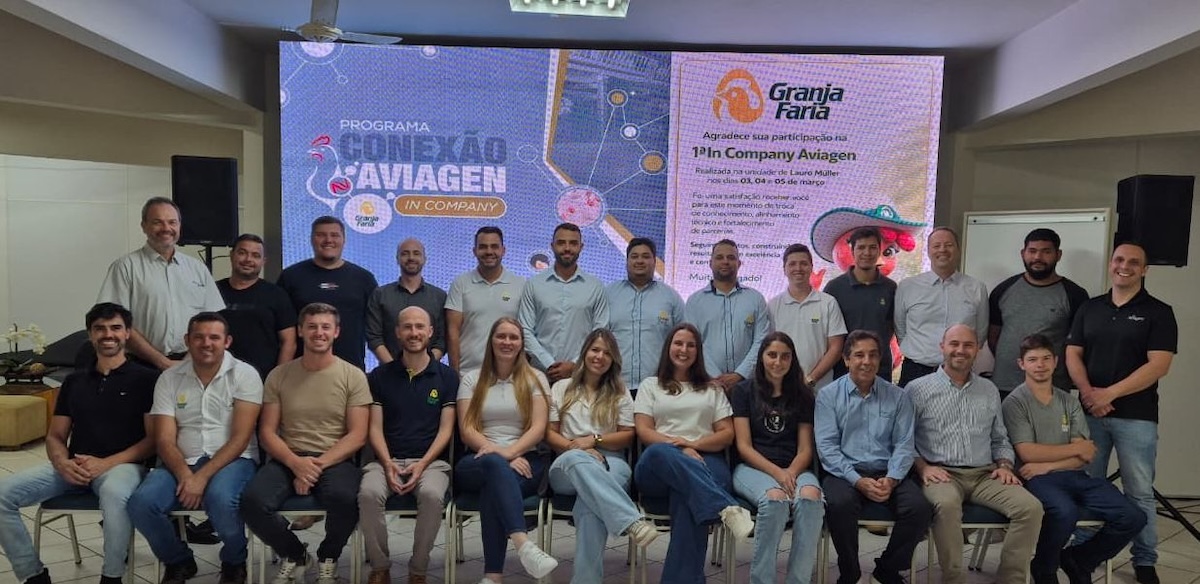 Aviagen hosted Granja Faria in the latest edition of the In-Company Connection program